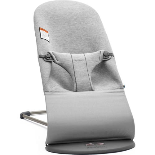 BabyBjörn Bouncer Bliss Convertible Jersey Baby Bouncer, Light Grey