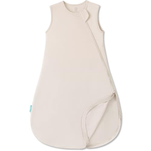 PurComfy Supersoft Sleep Sack 0.5 TOG, Premium Bamboo Viscose Sleeping Bag Thin Baby Wearable Blanket 2-Way Zipper Sleep Sack