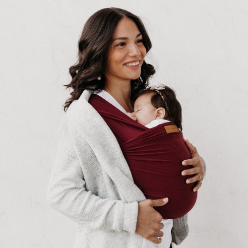 Tuck and Bundle- Baby Wrap- Merlot
