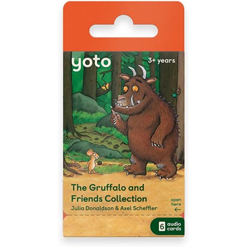 YOTO Gruffalo & Friends Collection by Julia Donaldson – 6 Kids Audio Cards for Use with Player & Mini All-in-1 Audio Device, Screen-Free Listening with Playtime Bedtime & Travel Stories, Ages 3+