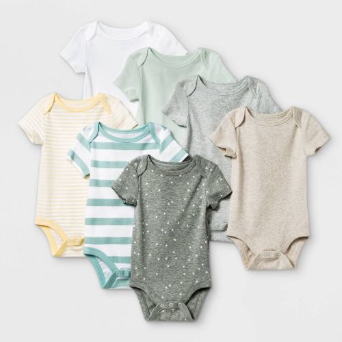 Baby 7pk Basics Bodysuits - Cloud Island™