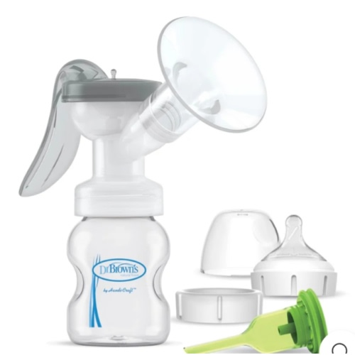 Dr. Brown's™ Manual Breast Pump with SoftShape™ Silicone Shield