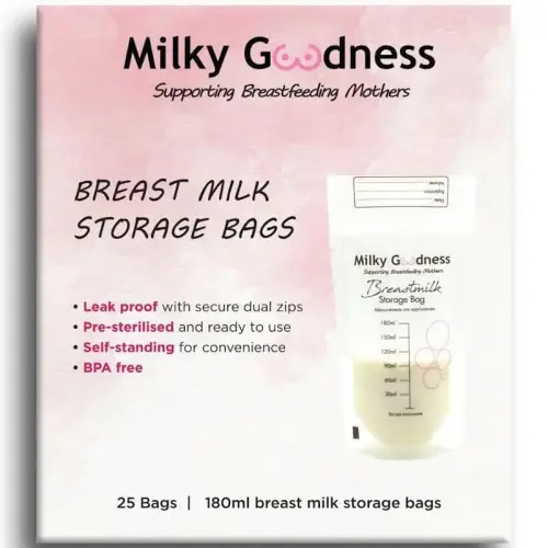 Buy Milky Goodness Breast Milk Storage Bags 25Bags online at Chemist Warehouse