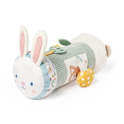 Oscar & Florri Woodland Tummy Time Roller | Interactive Toys | Baby Bunting AU