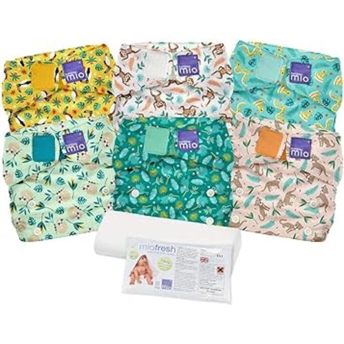 Bambino Mio, Miosolo Classic Cloth Diapers Set, OneSize, Mix 1