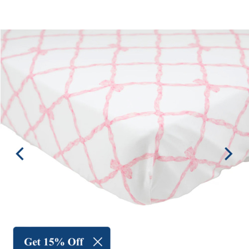 Sleep Tight Crib Sheet - Belle Meade Bow