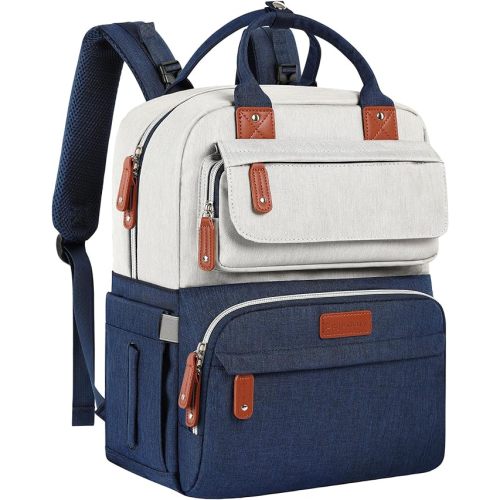Diaper Bag Backpack, Baby Boy Diaper Bag, Unisex Large Baby Bag for Mom, Waterproof Baby Essentials Travel Diaper Backpack with Insulated Pockets and Stroller Straps