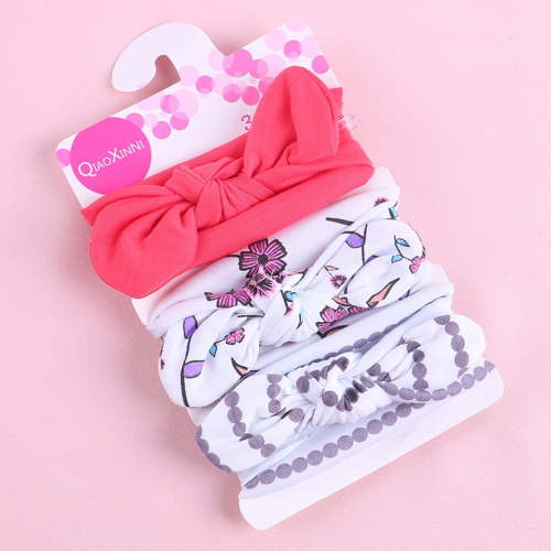 GERsome Bows Headbands For Baby Girls 3Pcs,Newborn Infant Toddler Hairbands and Child Hair Accessories