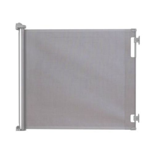 Perma Child Safety 71" Wide X 41" Tall Retractable Baby Gate - 3123 - Gray