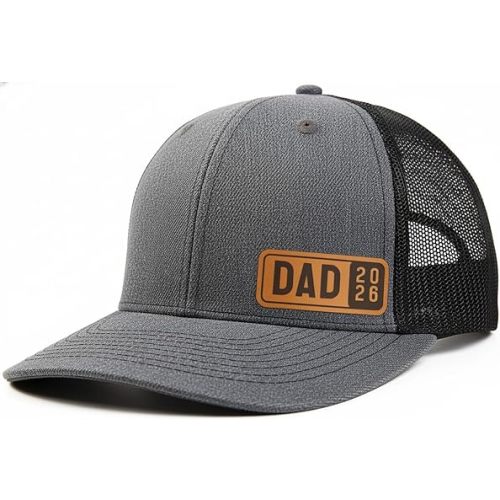Leather Patch Trucker Hat