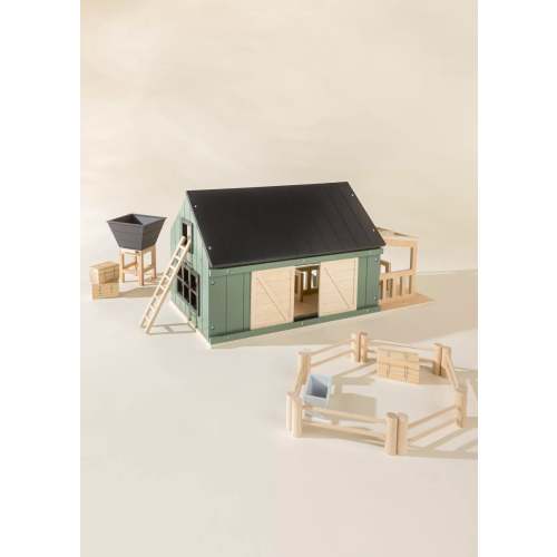 Wooden Farm & Accessories Set