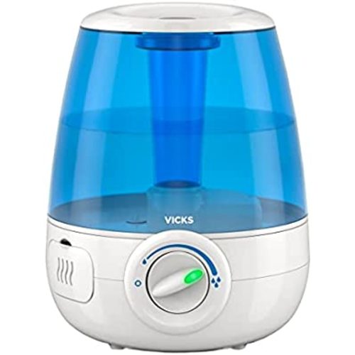 Vicks Filter-Free Ultrasonic Cool Mist Humidifier, Medium Room, 1.2 Gallon Tank-Humidifier for Baby and Kids Rooms, Bedrooms and More