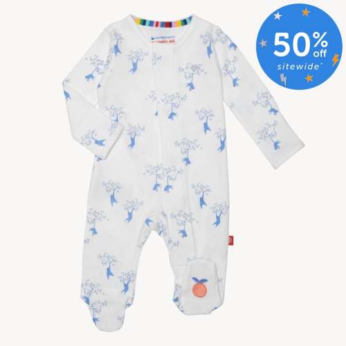 love our friend-chimp organic cotton magnetic parent favorite footie – Magnetic Me