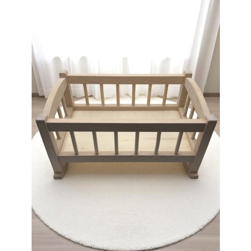 Bebenita Wooden Doll Cradle: Premium Baby Doll Bed for Heirloom Play – Playroom Collective