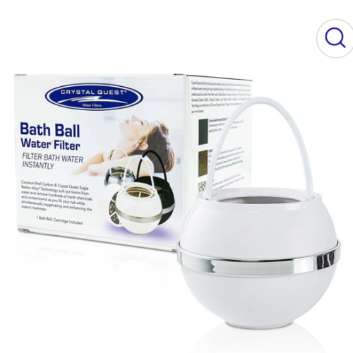 Bath Ball Filter | Crystal Quest Water Filters