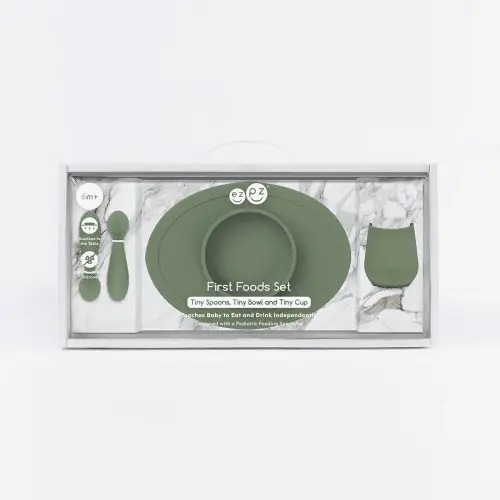 ezpz First Foods Set - Olive