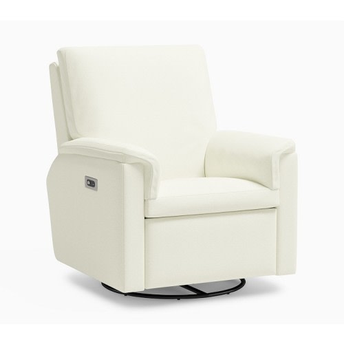 Dream Power Recliner Performance Plush Chenille Ivory