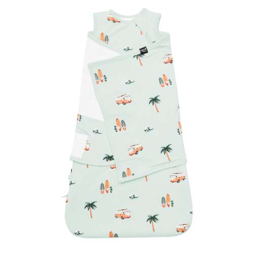 Sleep Bag Swaddler in Dew Surf 1.0