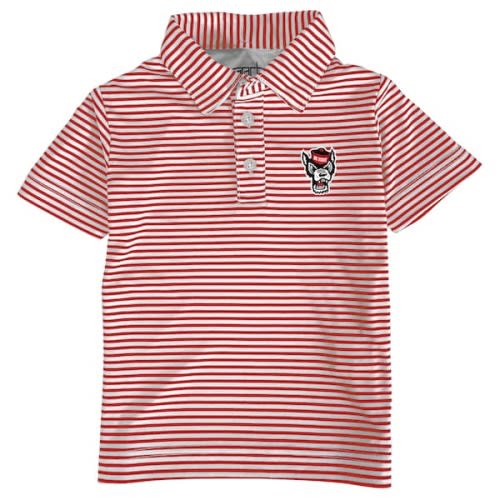 NC State Wolfpack Garb Toddler Carson Polo - Red