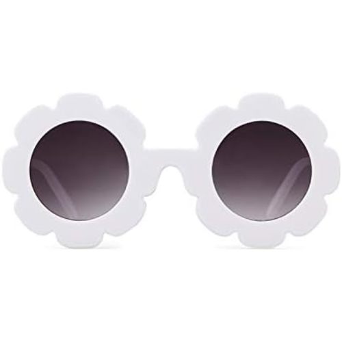 ADE WU Sunglasses for Kids Round Flower Cute Glasses UV 400 Protection Children Girl Boy Gifts