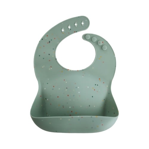 Mushie Confetti Silicone Bib