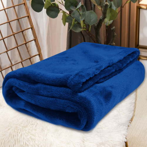 lighten deals of the day Sherpa Fleece Throw Blanket 30" x 40" Reversible Plush Fluffy Large Big Blanket Lattice Flannel Blankets for Sofa Couch Bed (Grey-Soft Blue, 30"*40")