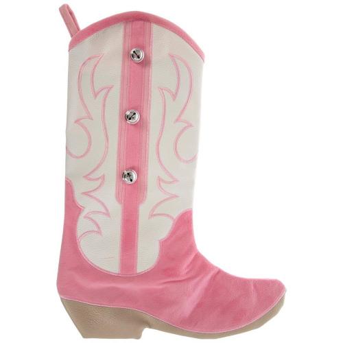 Pink Cowboy Boot Stocking