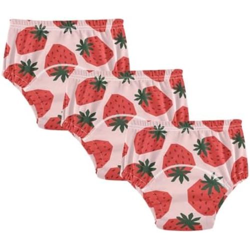 Toddler Potty Training Underwear Cotton Absorbent Soft Baby Girl Boy Potty Training Pant 2t-5t
