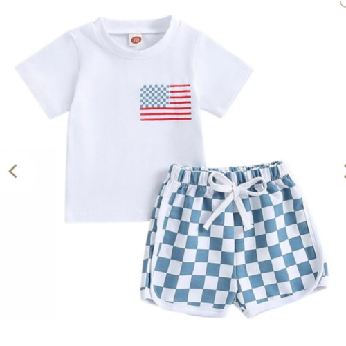 American Flag Checkered Set – The Ollie Bee