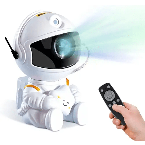 SHJQJJLBCQ Galaxy Light Projector for Kids and Adults - Astronaut Night Light for Bedrooms and Playrooms - Star Ceiling Decoration