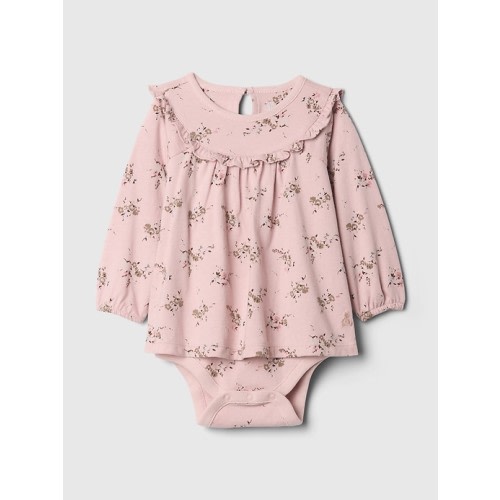 Baby Organic Cotton Shirt Bodysuit | Gap