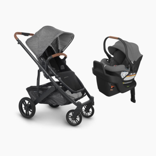UPPAbaby Cruz V2 Stroller & Aria Infant Car Seat Travel System - Greyson