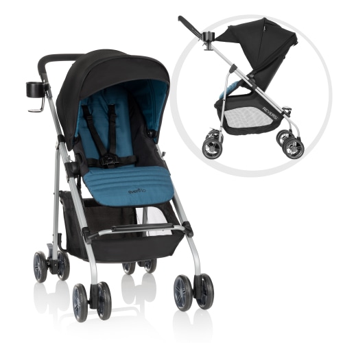 Evenflo Reversi Lightweight Stroller, Artimus Blue