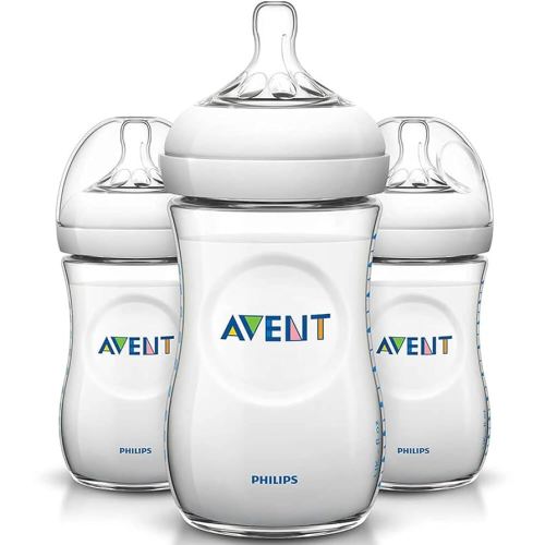 Philips Avent Natural Baby Bottle (Pack of 3)