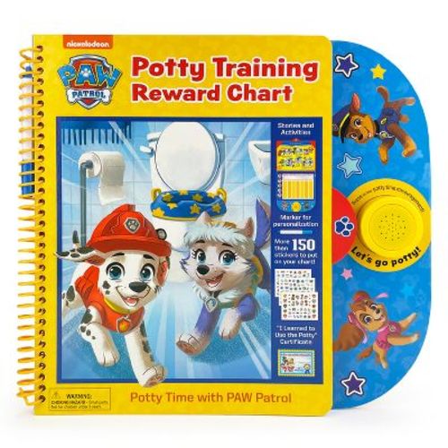Paw Patrol Potty Training Reward Chart - By Cottage Door Press (mixed Media Product)