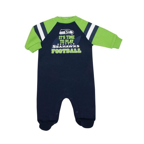 Gerber NFL Unisex Baby Nfl Team Footed Sleep and Play