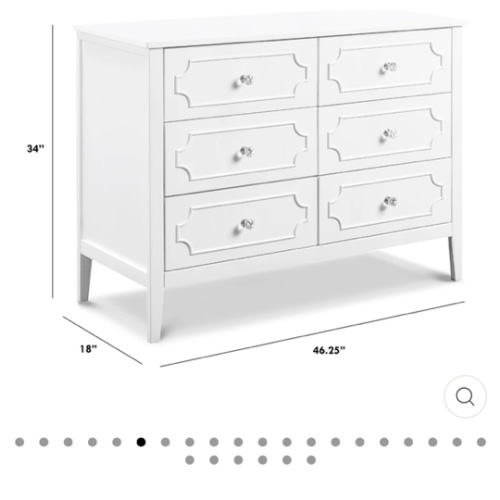 DaVinci Chloe Regency 6-Drawer Dresser | Modern Nursery™