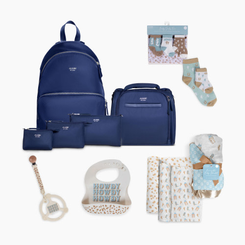 JUJUBE Everything for Baby Gift Bundle - Howdy Partner Blue