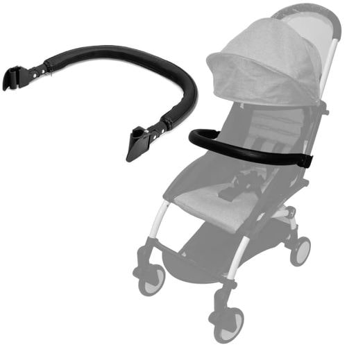 Bumper Bar Compatible for Babyzen YOYO/YOYO+/ YOYO2 Baby Stroller, Queen Size (PU Leather)