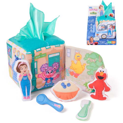 Ms. Rachel, Sesame Street Surprise Learning Box with Plush Elmo & Ms. Rachel, for Ages 3+M