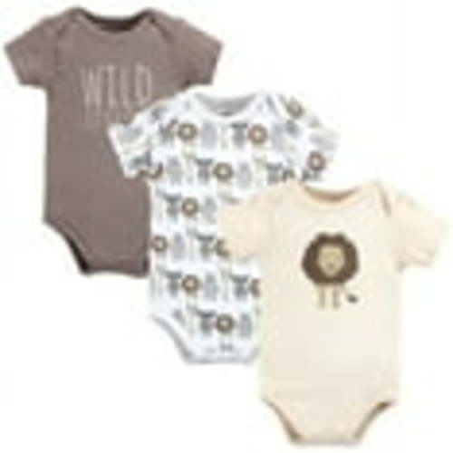 Hudson Baby Cotton Short Sleeve Bodysuits, 3-Pack, Size 9-12 Months