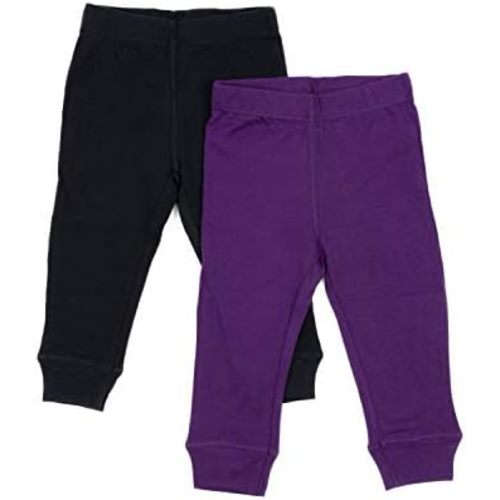Leveret Solid Baby Crawling Pants & Legging Set Kids Baby Pants (Size 3-24 Months) Variety of Colors
