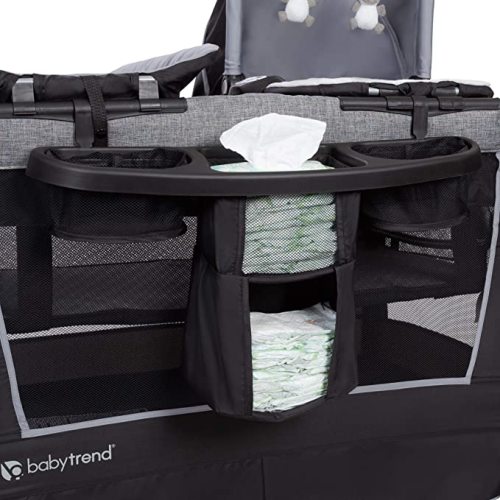 Baby Trend Retreat Twins Nursery Center, Quarry - Twins Playard