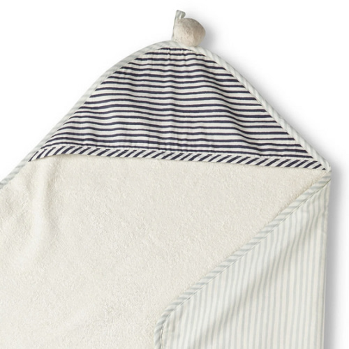 Striped Hooded Towel