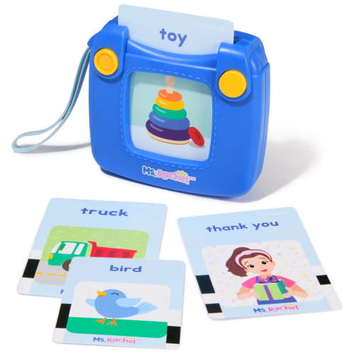 Ms. Rachel First Words Talking Flash Cards with Electronic Reader, 100 Words for Infants Ages 1 and up