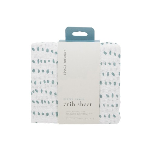 Cotton Muslin Crib Sheet, One Size