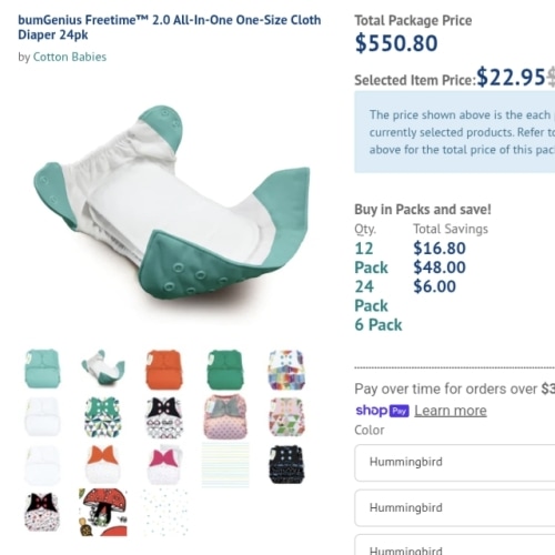 Cloth Diaper Fund (Fully Funded!)
