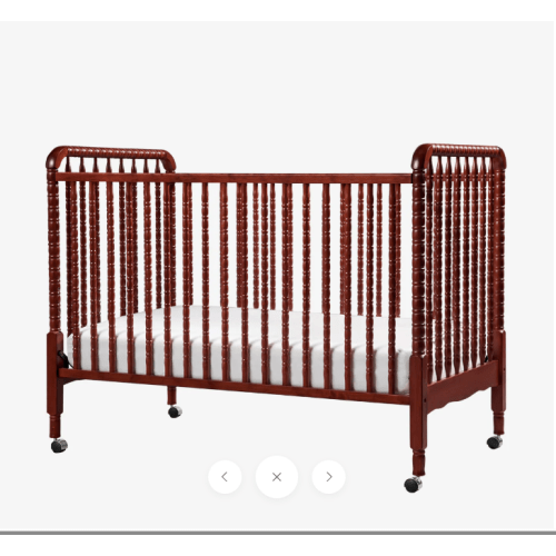 Jenny Lind 3-in-1 Convertible Crib Rich Cherry