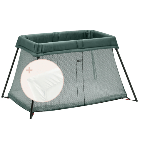 Play Yard Light Bundle With Fitted Sheet | Snuggle Bugz | Canada's Baby Store