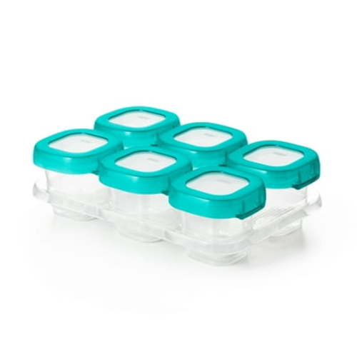 OXO Tot Baby Blocks Food Storage Containers 2 oz - Teal